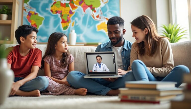 découvrez des conseils pratiques pour les familles expatriées afin de gérer efficacement les soins de santé à distance et assurer le bien-être de tous, où que vous soyez.