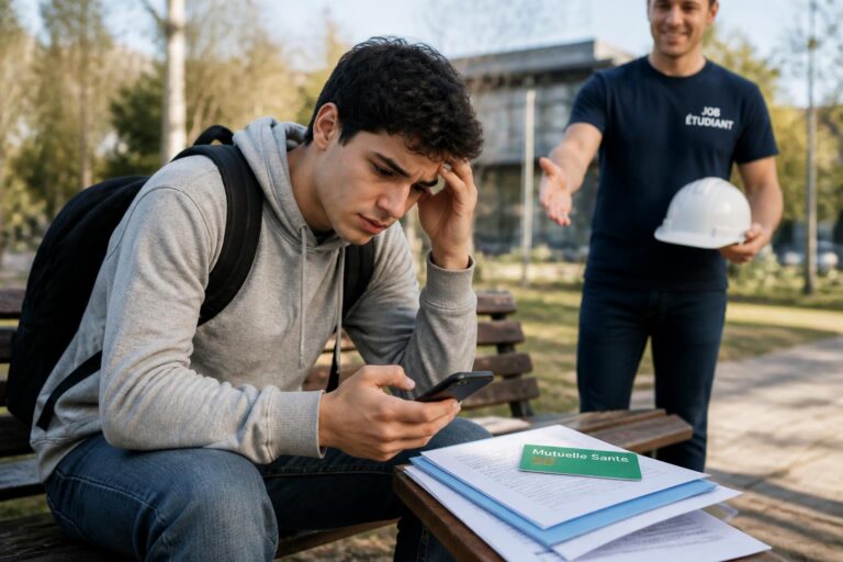 découvrez quelle couverture offre une mutuelle aux étudiants en job en cas d'accident et comment bien se protéger pendant vos études.