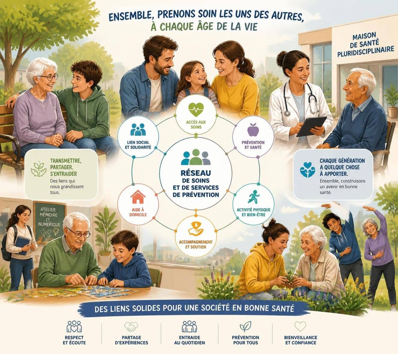 découvrez les mutuelles intergénérationnelles et analysez si elles représentent une solution durable pour tous les âges ou simplement une stratégie marketing.